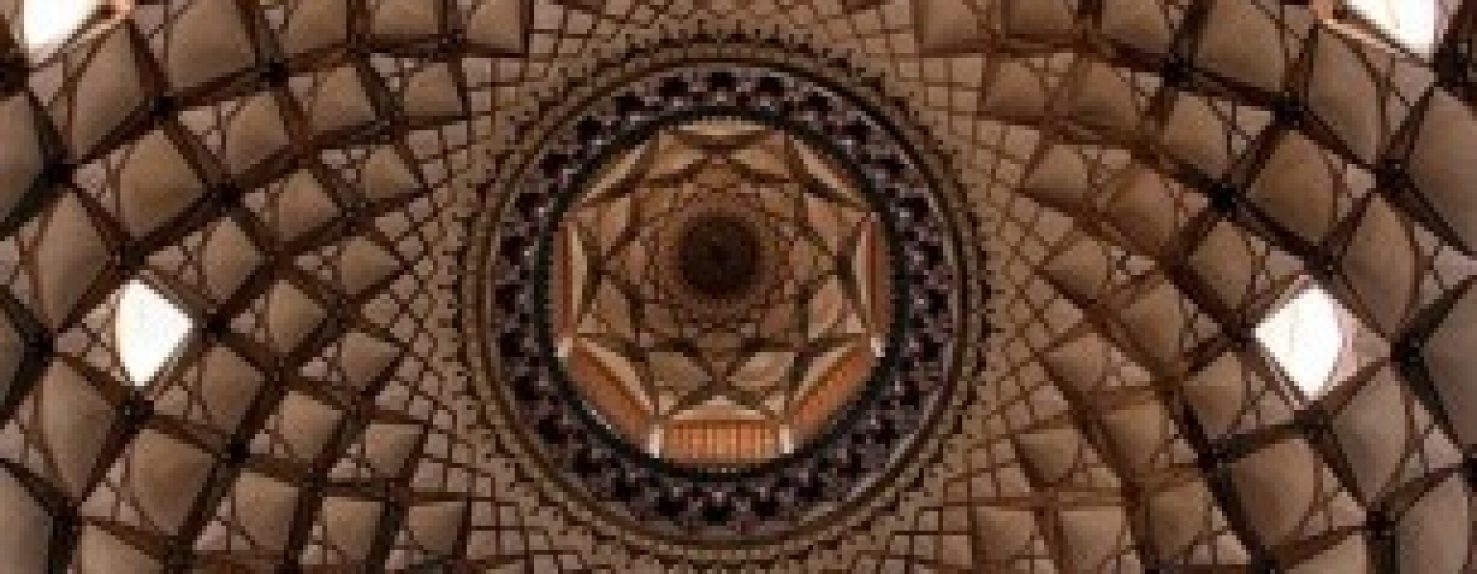 architecture-en-Iran-a-linterieur-de-la-mosque